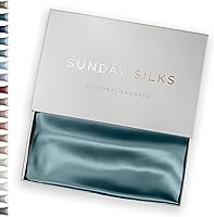 Vista 47 de FUNDA DE ALMOHADA DE SEDA DE MORERA 100% SUNDAYSILKS™, Fundas de almohada de seda para cabello y piel, Superior a la funda de almohada de satén