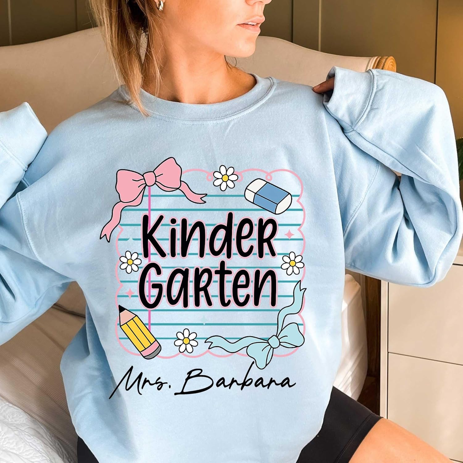 GABITA Personalized Teacher Shirts, Teachers Appreciation Gifts, Back to School Shirts, First Day of School Shirt - Image 3