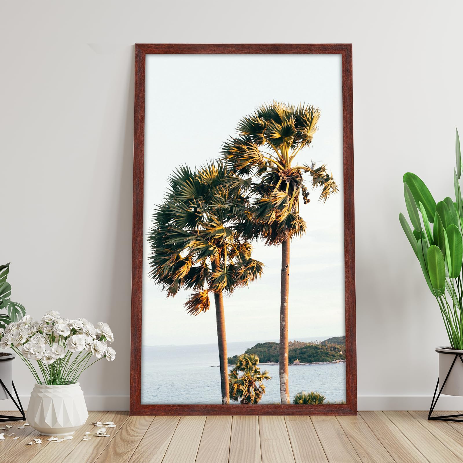 Amazon.com - Dark Walnut 20x27 Frame - Single Frame - Rustic