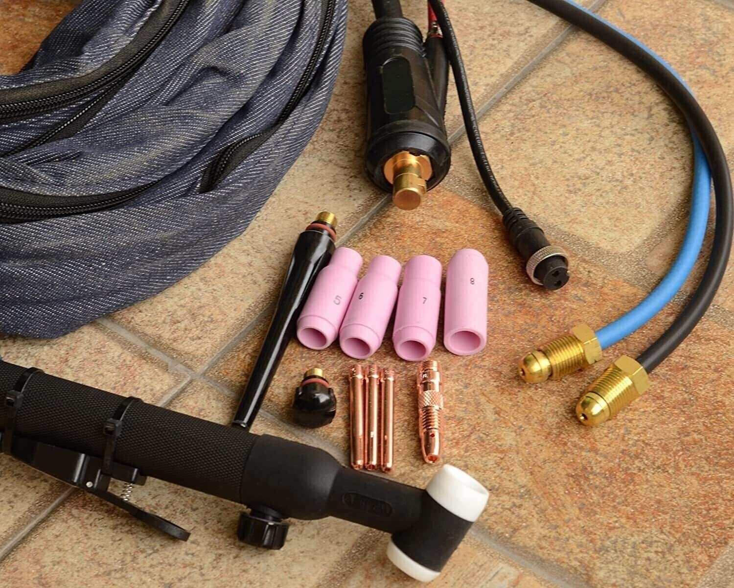 ◆タチカワ◆バーチカル◆W4200×H1940◆Z-2507BL5◆ RIVERWELD SR WP 18FV TIG Welding Torch Complete With Flexible