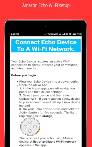 Guide for Amazon Echo dot