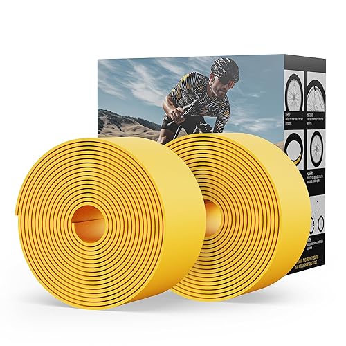 2 Pack Road Bicycle Tire Liner,Inner Tube Bicycle Flat Protector,Compatible