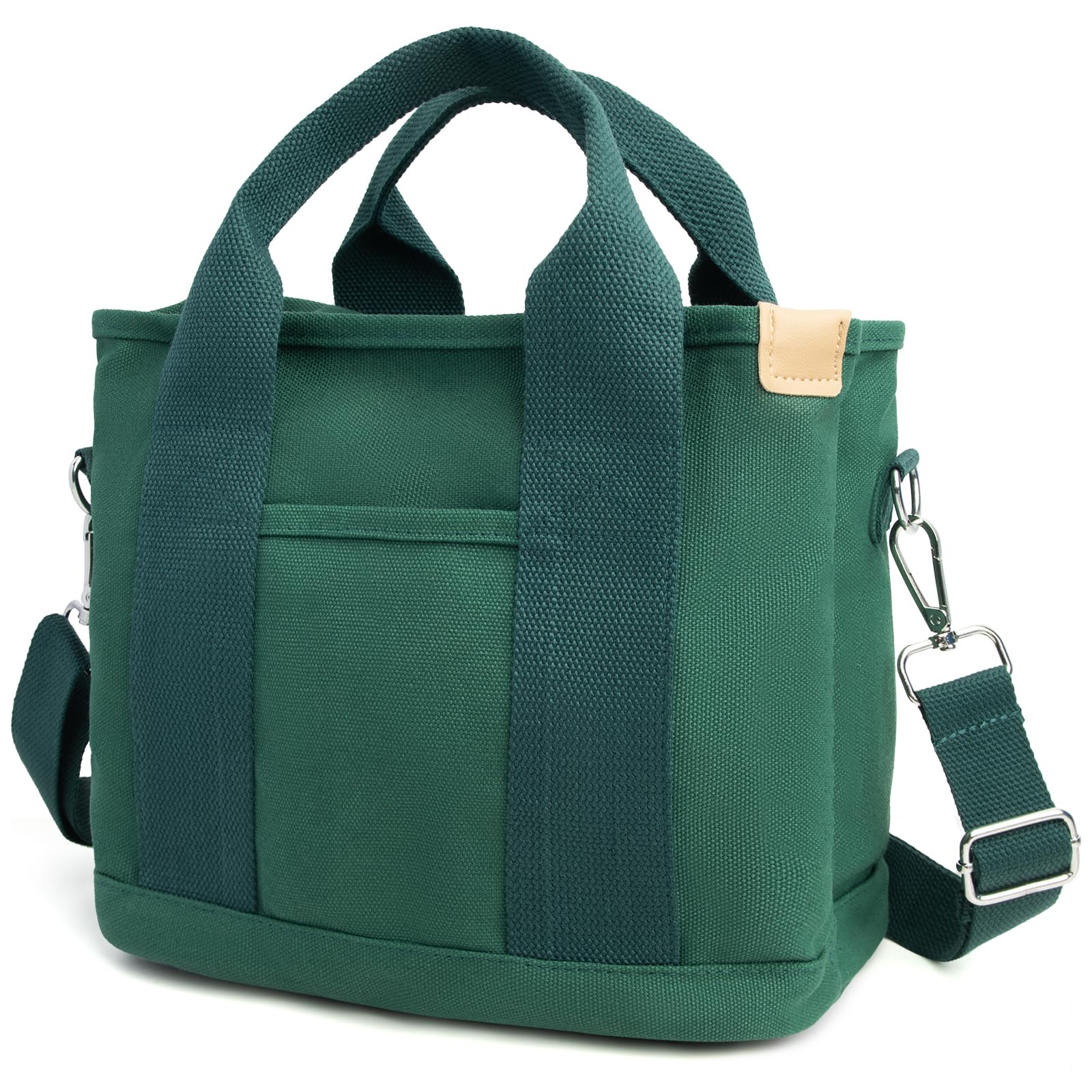 IwIeIaIrI Small Tote Bag for Women,Canvas Mini Tote Bags with Zipper and Multi Pockets,Kids,Girls,Friends Gift 2026