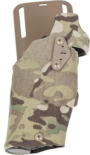 Miniatura 4 de ECOTRIC Funda táctica compatible con Glock 19/23 Cord Multi-Camo mano derecha