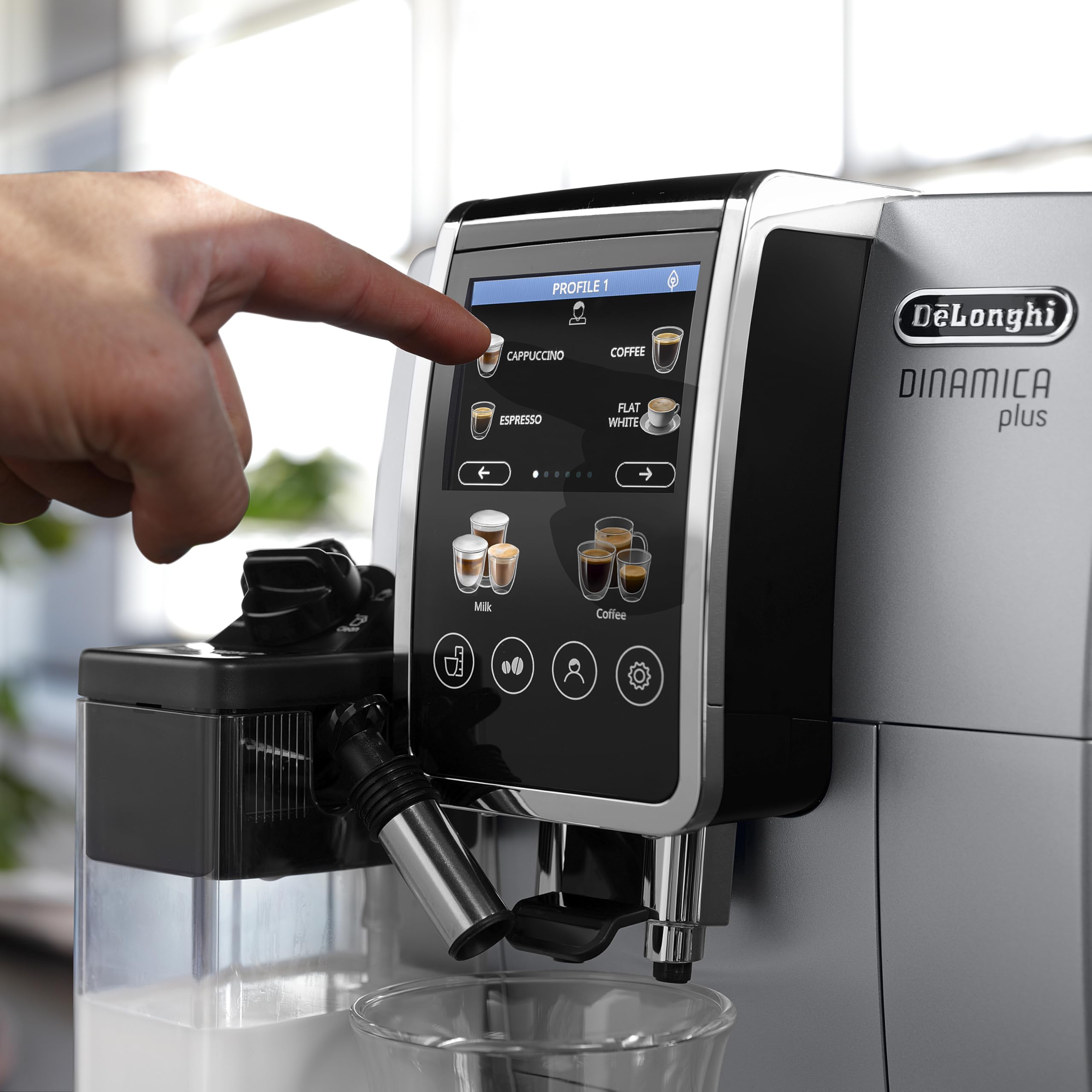 Amazon.co.jp: De'Longhi Dinamica Plus 全自動エスプレッソマシン