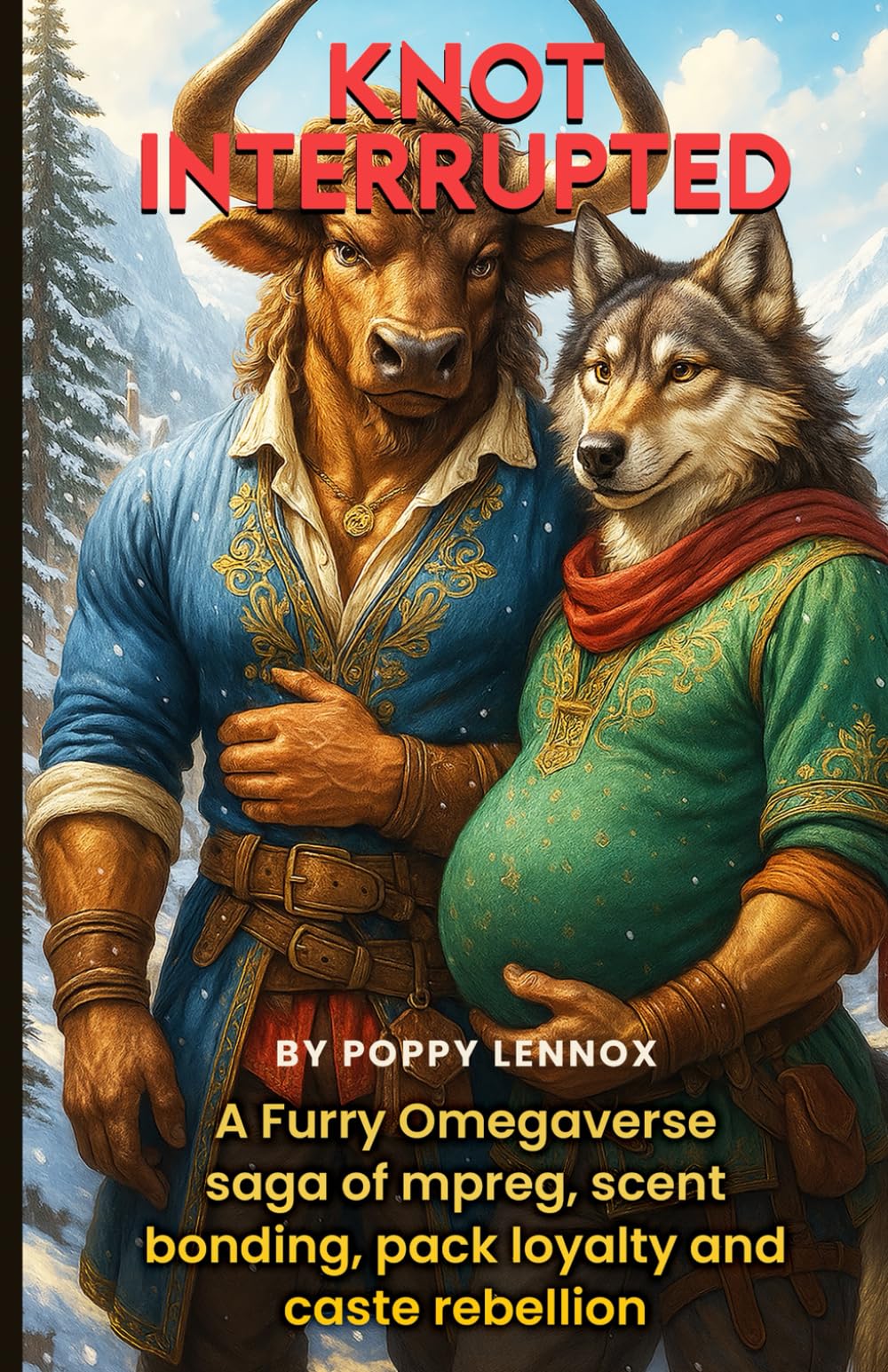 Knot Interrupted: A Slow Burn, Furry Omegaverse Book With MM Mpreg, Nesting, Pack Bonds, and Heat Cycles