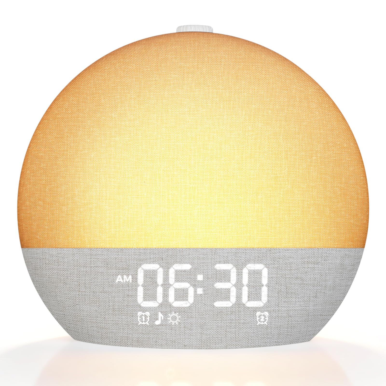 HOUSBAY Mini sveglia luminosa con alba — immagine 5 di 16