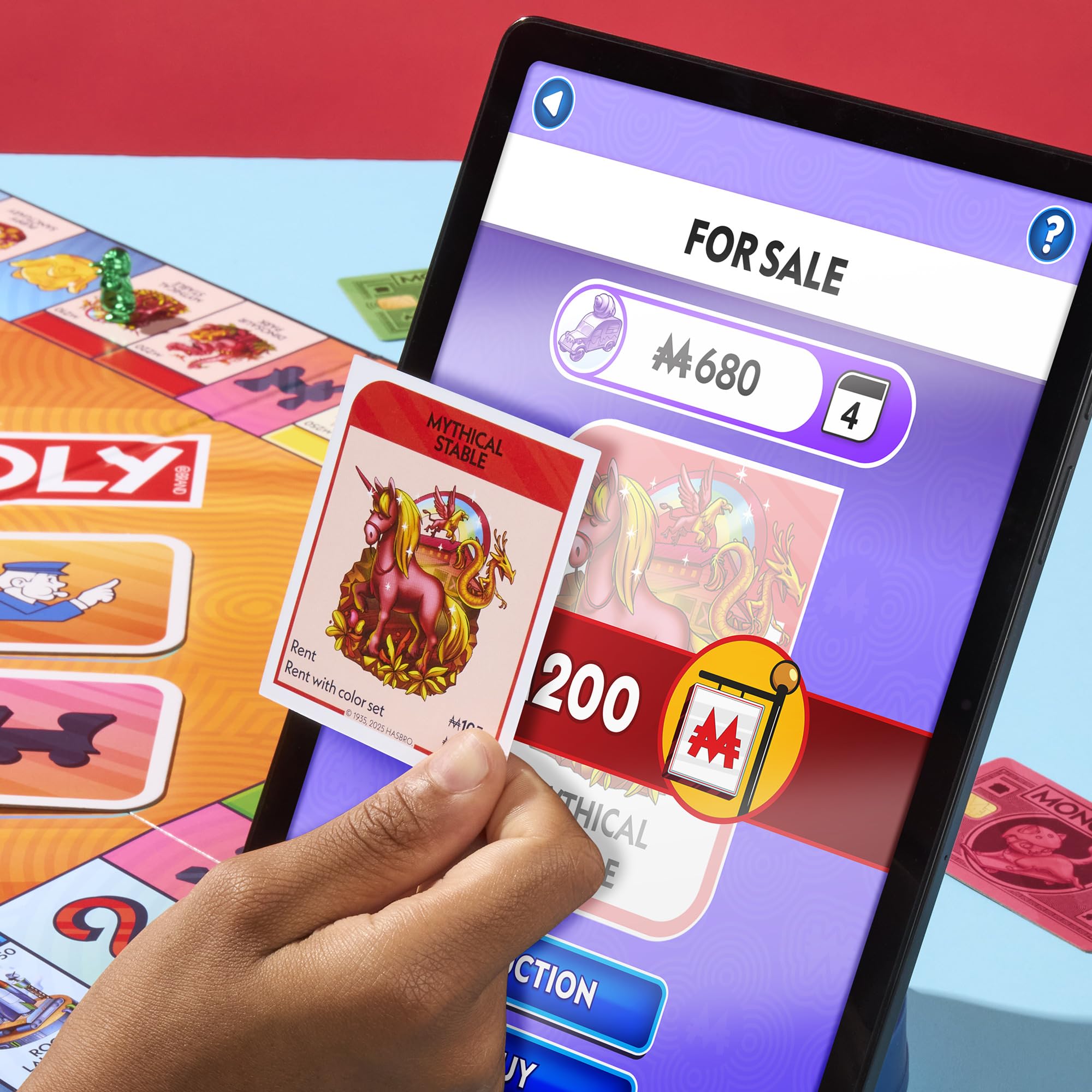Monopoly Appli bancaire, Jeu de Plateau - Anglais