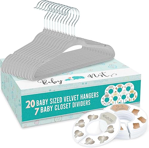 Miniatura 1 de Divisores para armario de bebé, con ganchos