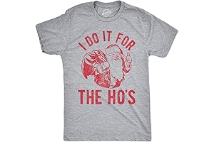 Crazy Dog Inappropriate Christmas Men's T-shirt