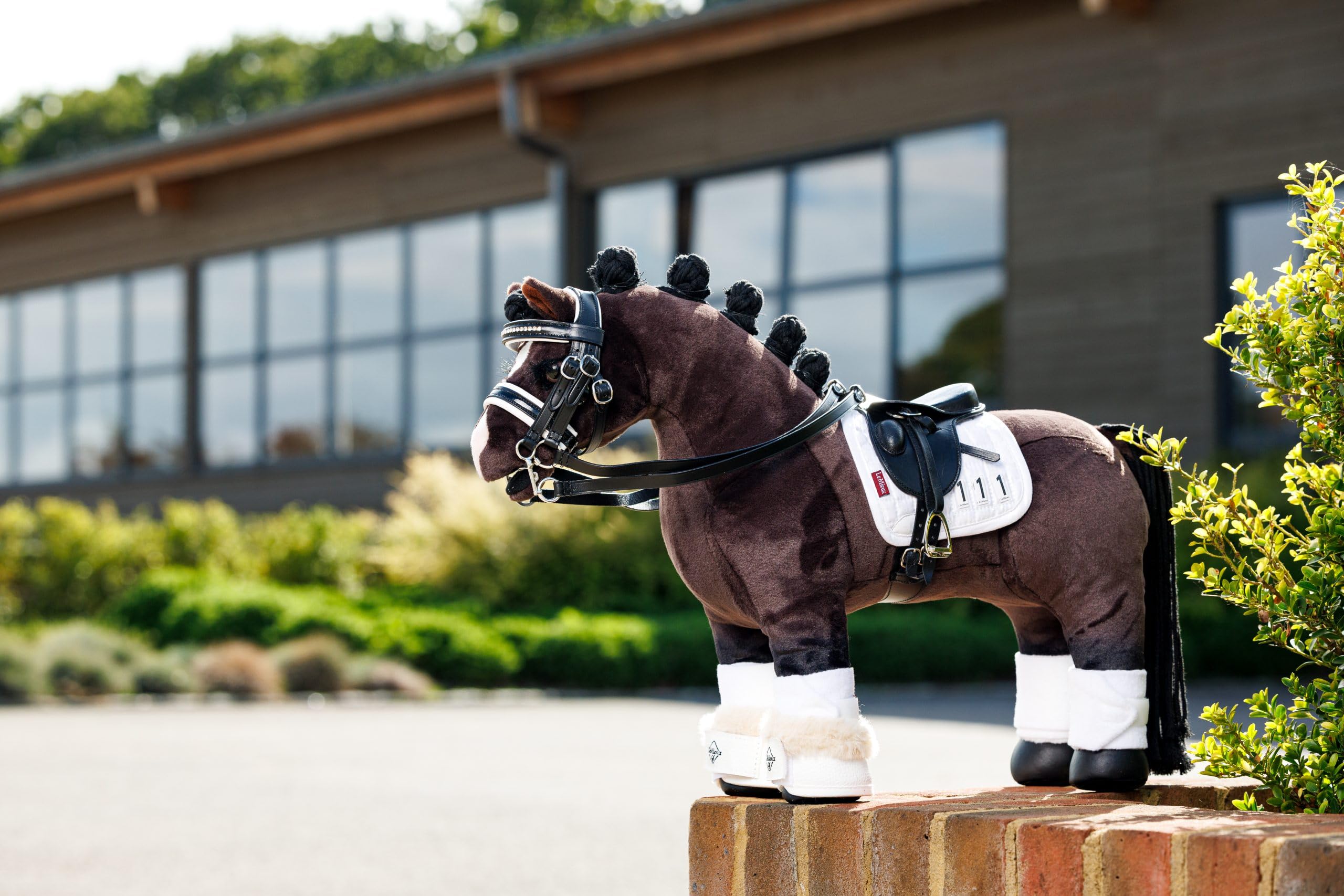LeMieux Toy Pony Double Bridle Black - Real Design With Metal Bits and Functional Buckles - Educational Toy - Ages 3+ - Image 4
