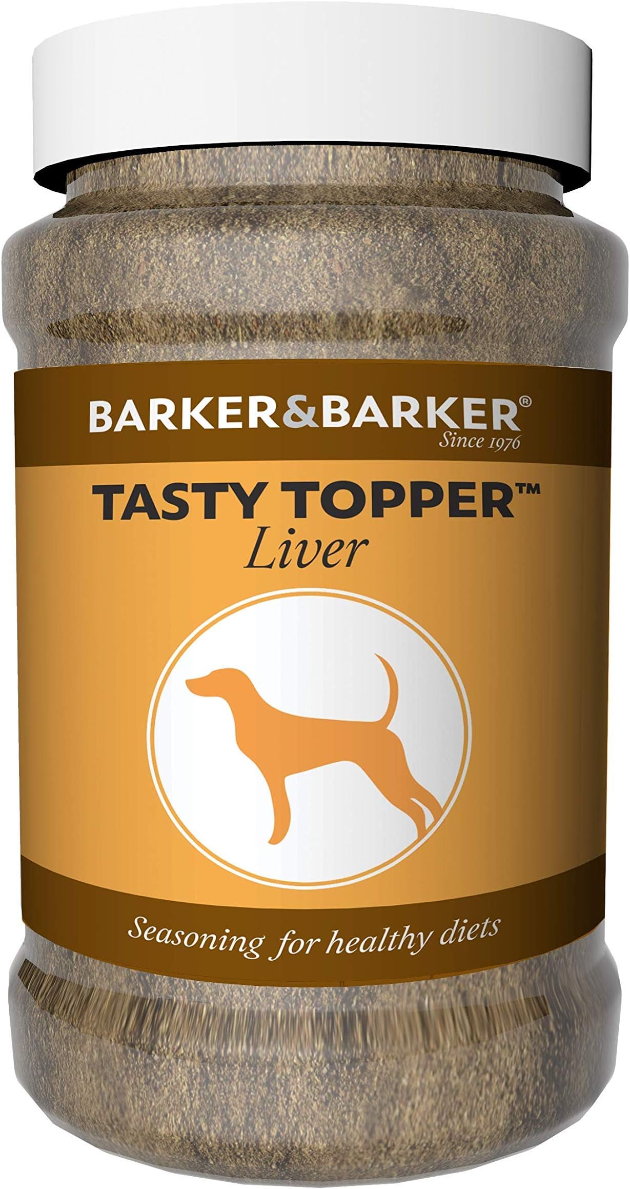 Barker and Barker Tasty Topper Liver Food Topper for dogs140g pot