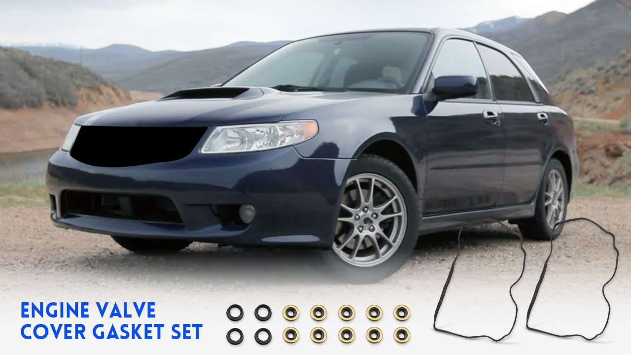 Image of Engine Valve Cover Gasket Fit for Saab 9-2X 2005,Fit for Subaru Baja 2003-2005 Forester 1999-2005 Impreza 1998-2005 Legacy 1998-2005 Outback 2000-2005 Replace VS 50561 R, VS50561R