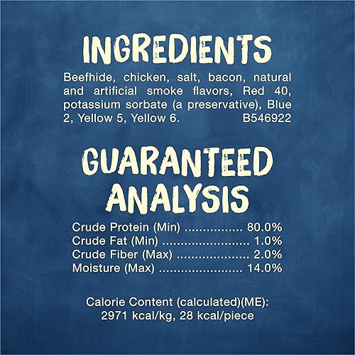 Miniatura 6 de Purina Busy Bone Jerky Twists - Golosinas de carne de res y pollo para perros de raza pequeña y mediana (paquete de 5) bolsas de 20 unidades