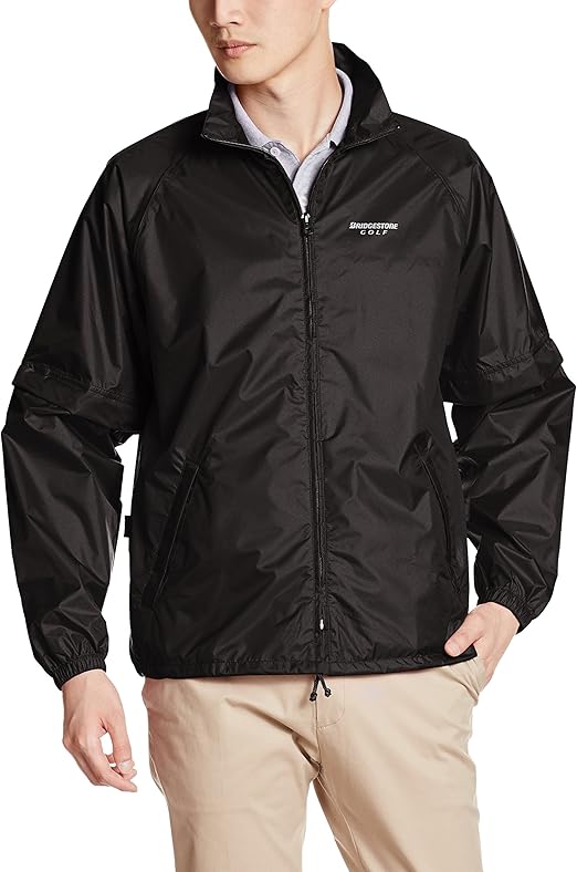 【美品】ブリヂストン レインウェア メンズ M ゴルフ BRIDGESTONE（ブリヂストン） ブリヂストンゴルフ レインブルゾン