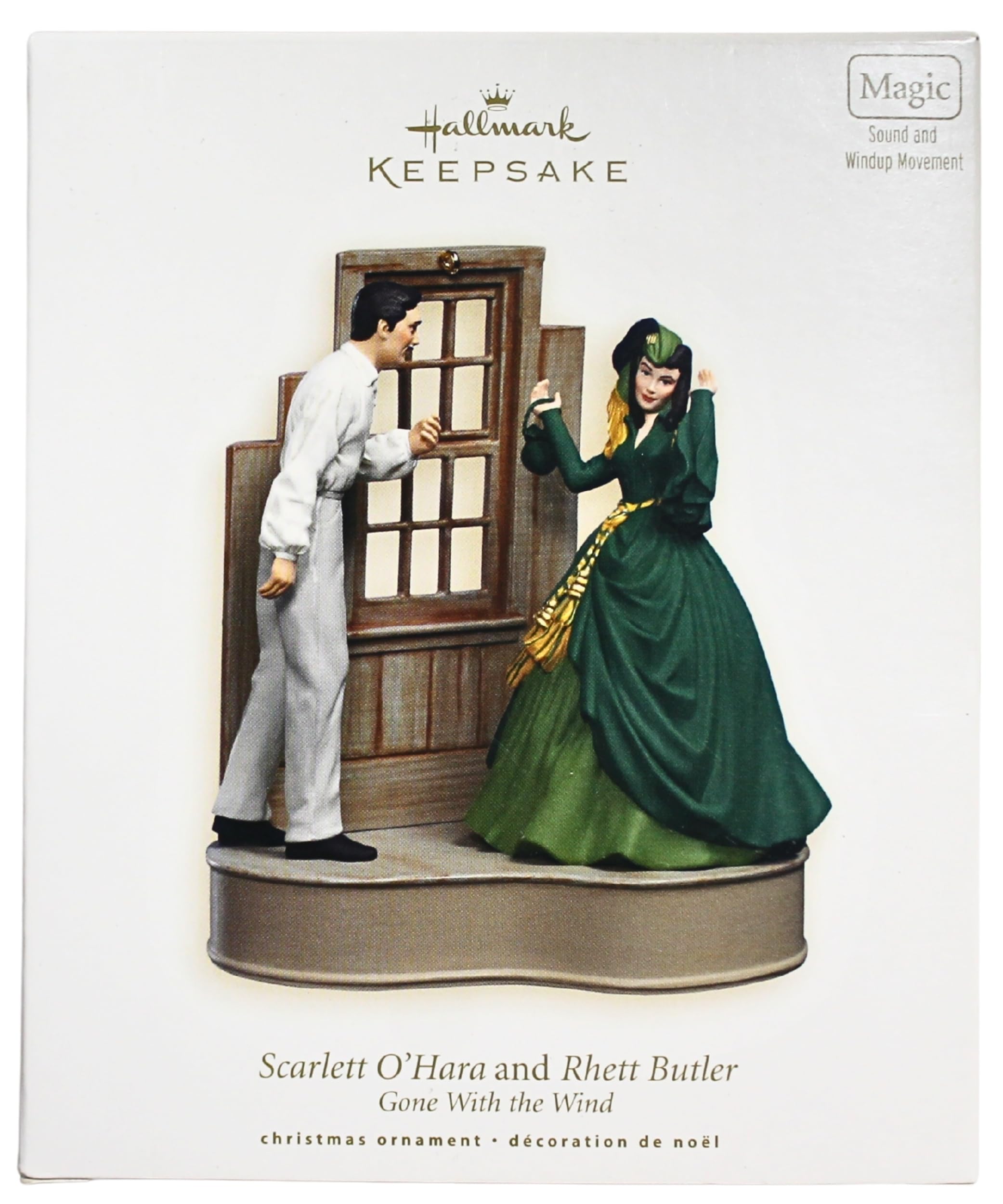 Amazon.com: SCARLETT AND RHETT GONE WITH THE WIND 2007 HALLMARK KEEPSAKE  ORNAMENT QXI4177 : Home & Kitchen
