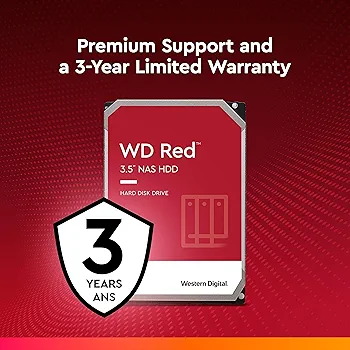 Amazon.com: Western Digital 4TB WD Red NAS Internal Hard