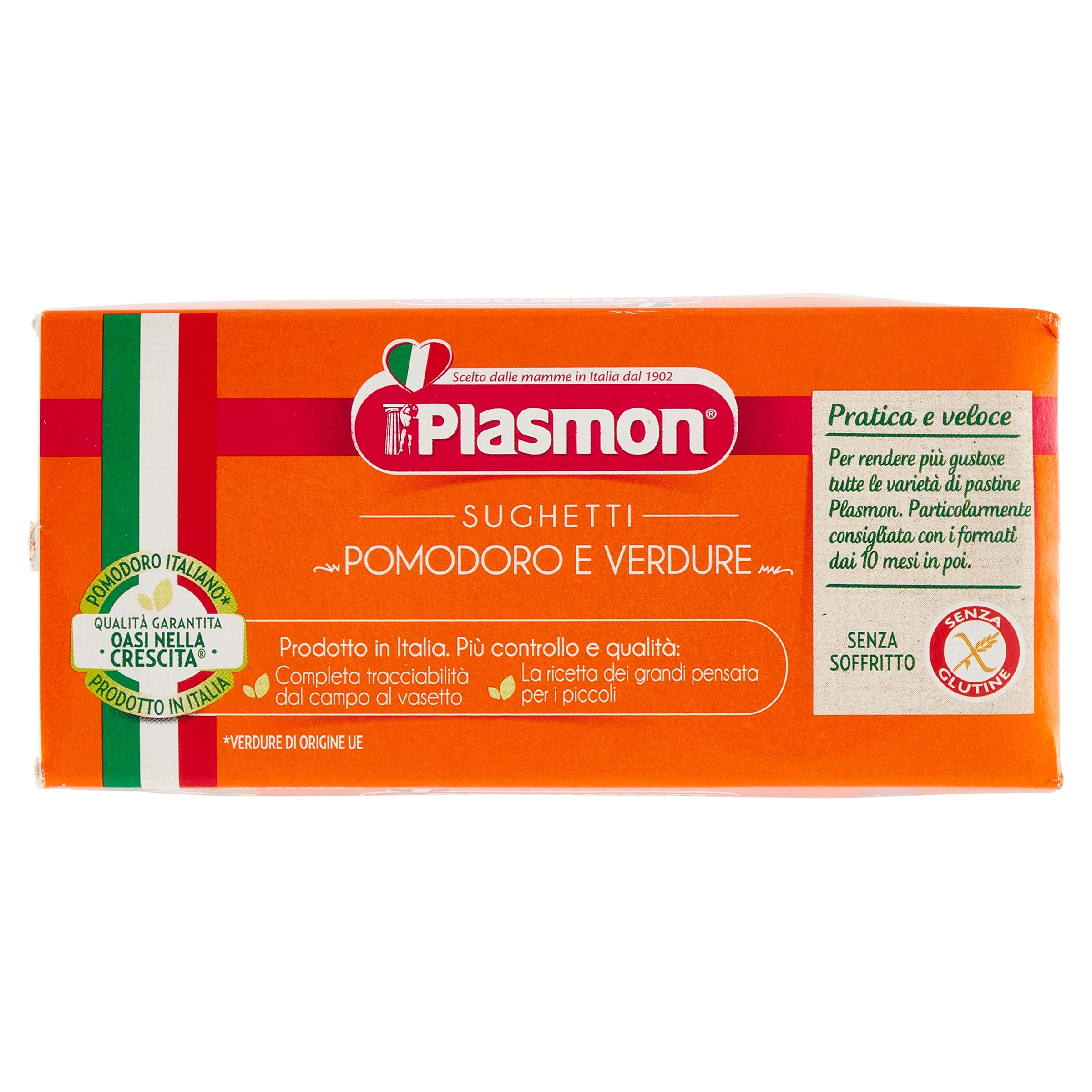 Plasmon Sughetto - Pomodoro e Verdure 2x80g (12 Confezioni)