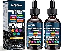 Vista 5 de Complejo de magnesio + complejo B – glicinato, citrato, malato, B1 B2 B6 B12 y vitamina C – Apoyo nervioso y muscular – 2 onzas líquidas