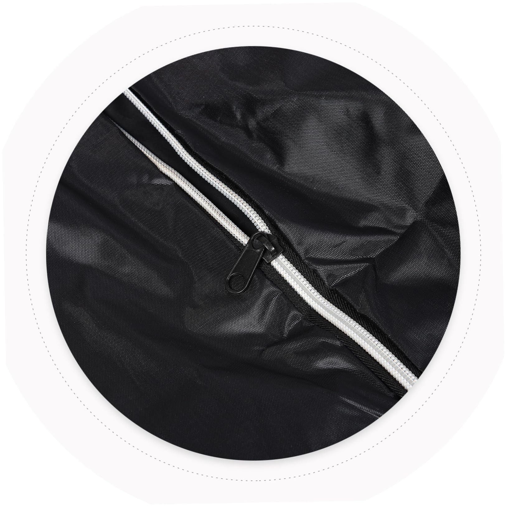 ULTECHNOVO Bolsa para Cadáveres Funerarios de Pvc Resistente E, Tamaño Estándar, Color Negro, Bolsa de Transporte Segura para Almacenamiento y Manejo en Morgues y Hospitales