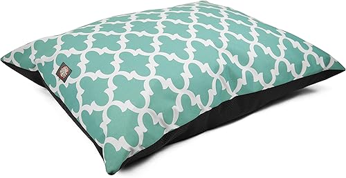 Miniatura 14 de Majestic Pet - Cama rectangular para perros medianos, lavable – Cama para mascotas antideslizante y cómoda – Almohada para jaula de mascotas de gran