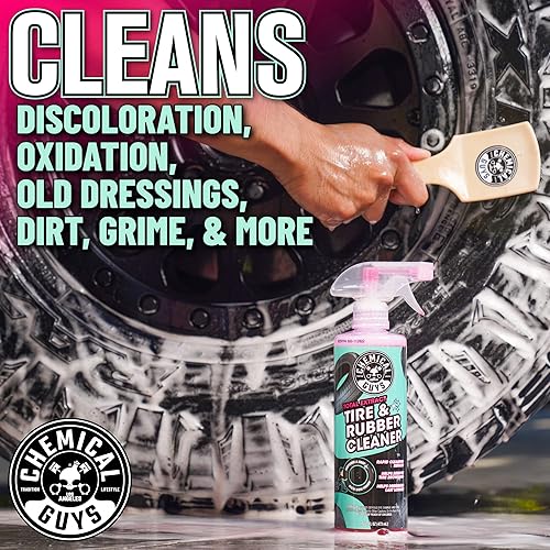 Miniatura 5 de Chemical Guys CLD30216 Limpiador de neumáticos y goma de extracto total, seguro para automóviles, camiones, SUV, motocicletas, caravanas y más, 16