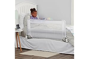 Regalo Swing-Down Bed Rail with Side Rails: Enhanced Protection for a Peaceful Sleep