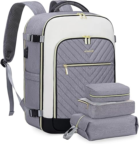 Miniatura 9 de LOVEVOOK Mochila para laptop para mujer, Verde, Moda