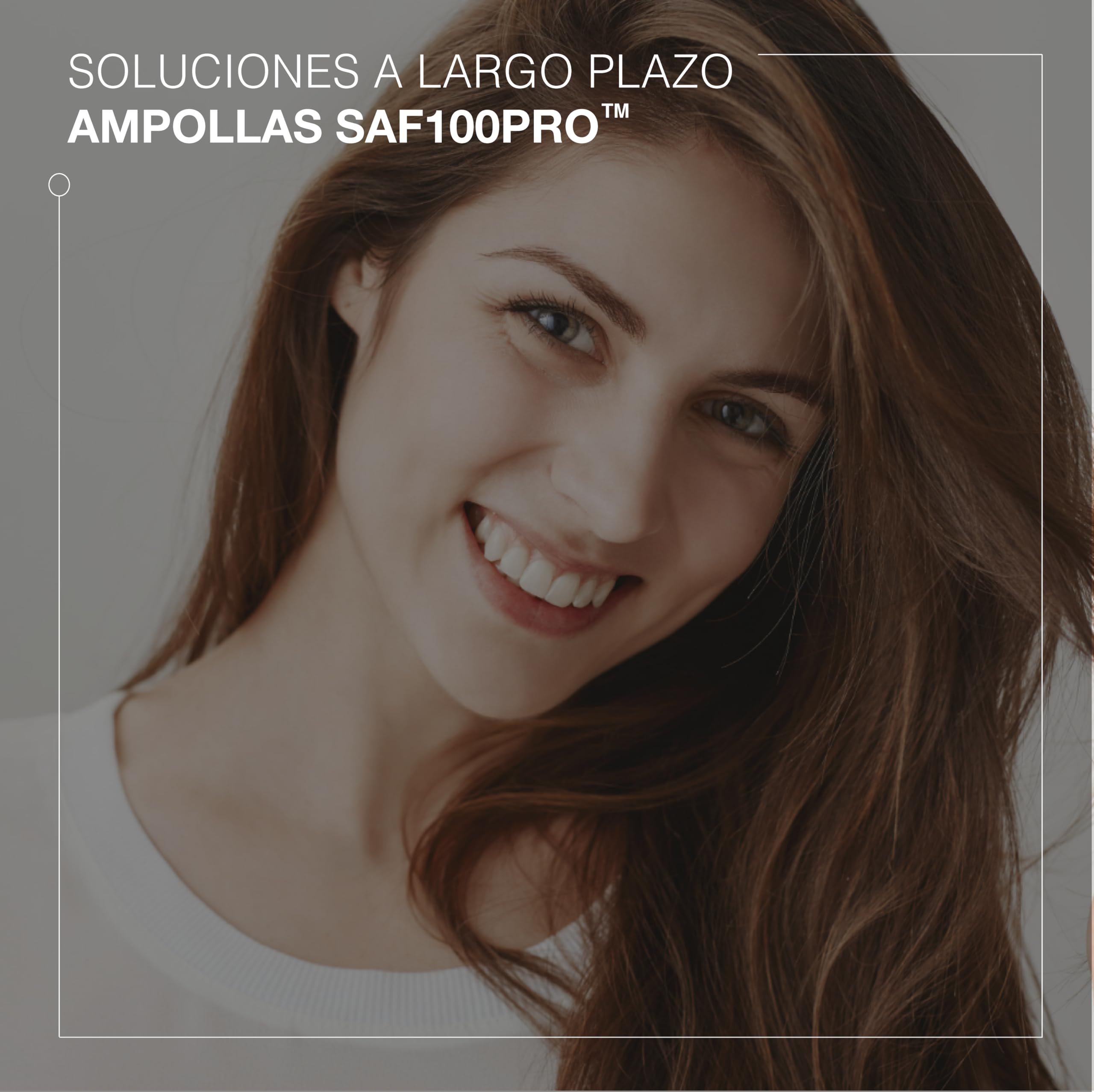 THECOSMETICREPUBLIC - Ampollas de Nutrición capilar SAF 100 PRO - 10 unidades (1 x 3ml)