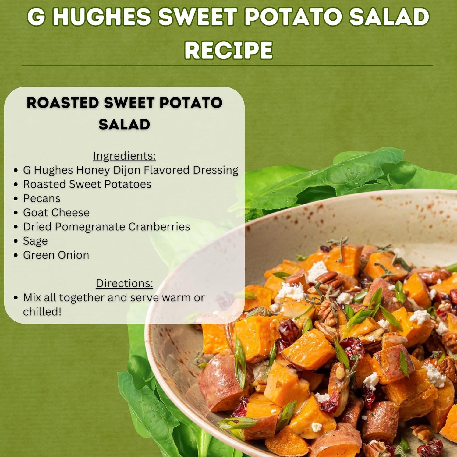 G Hughes Honey Dijon Flavored Salad Dressing, Sugar Free, Gluten Free, 12 Fluid Ounces (Pack Of 6)