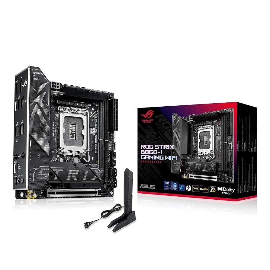 マザーボード ASUS ROG STRIX B860-I GAMING WIFI Amazon.com: ASUS ROG STRIX B860-I GAMING WIFI B860 LGA 1851
