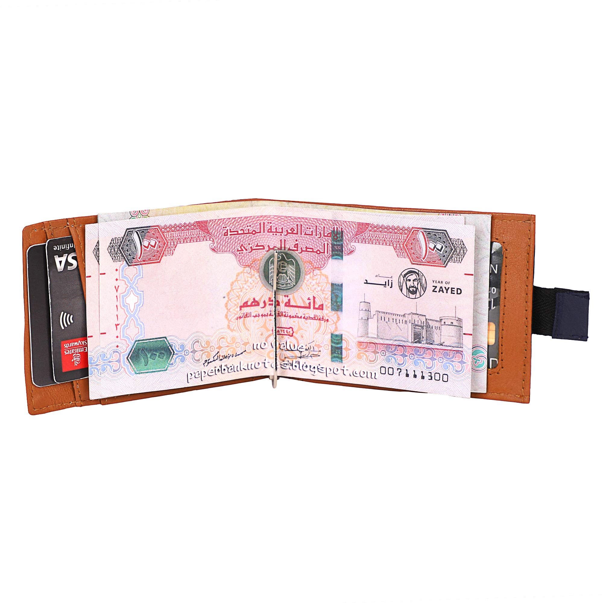 Philip Smith Wallet for Men, Genuine Leather Excellent Craftsmanship, RFID Wallet With Card Holder and Coin Purse  (Bronze)