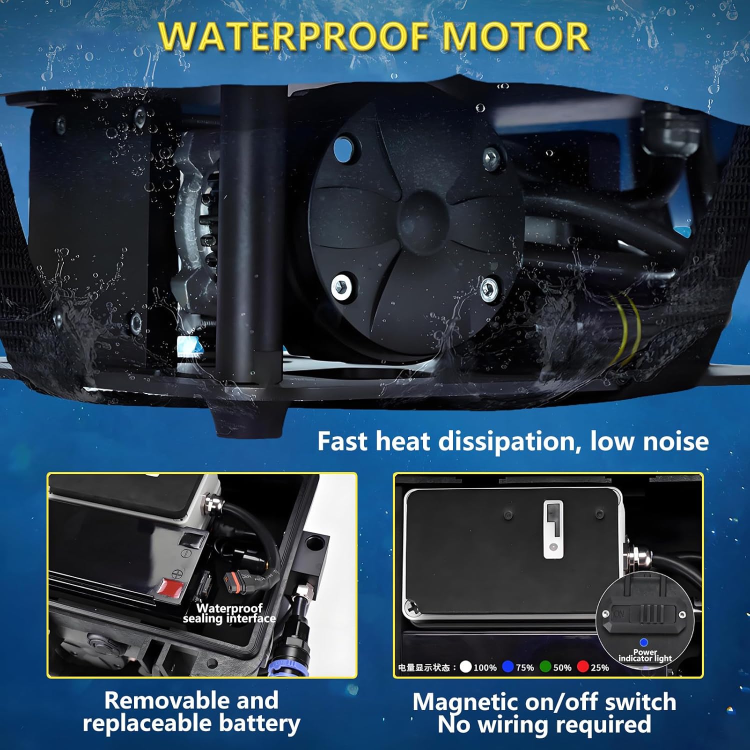 Diving Ventilator, Tankless Diving System, Underwater Breathing Device Portable Rechargeable Electric Diving Tespirator with 9m Hose & Breathing Regulator, 60-70Min Endurance Red-SingleBattery