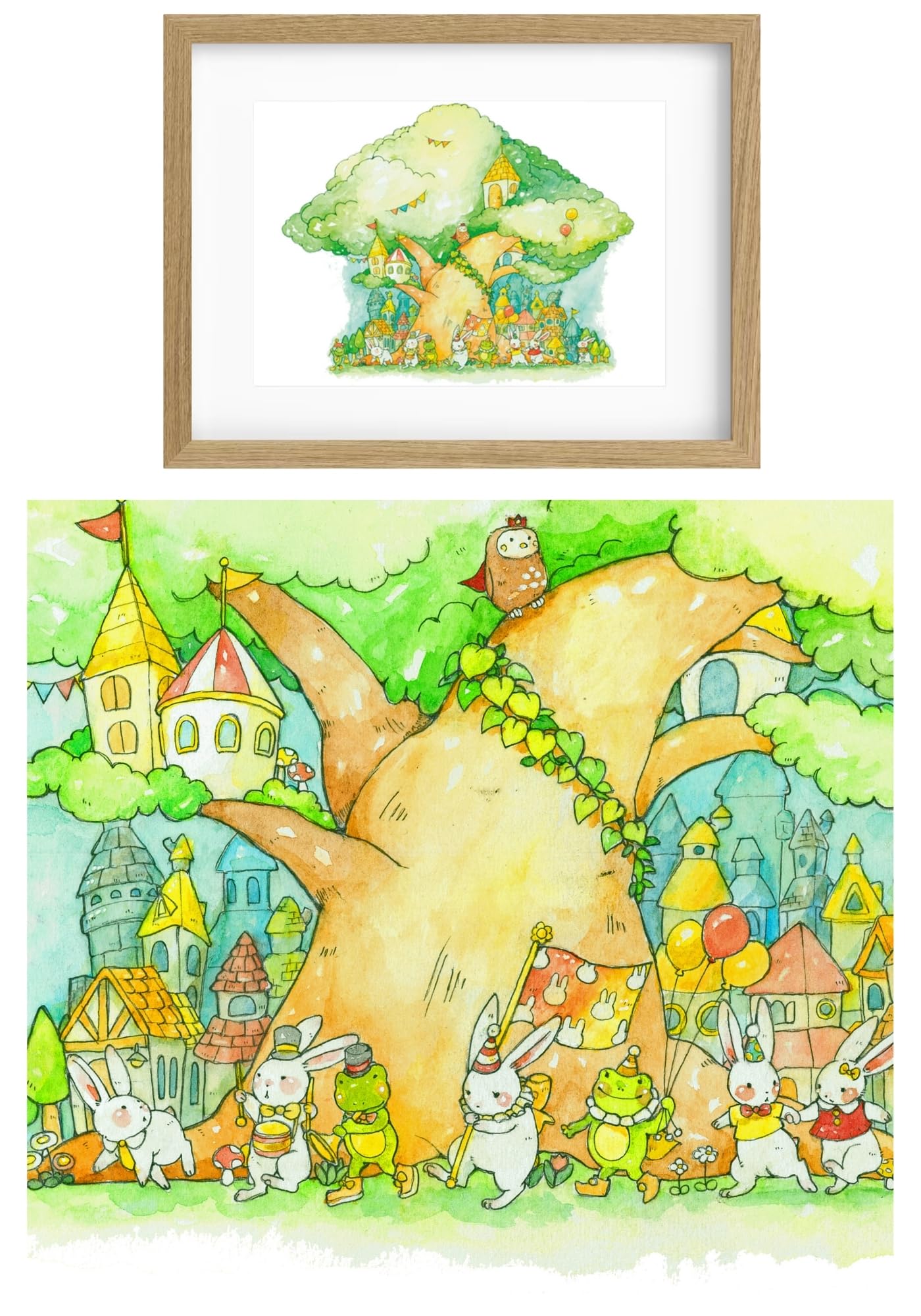 ファンタジー風景画 カエルと月F10スプレーアート 9801d3fc.png