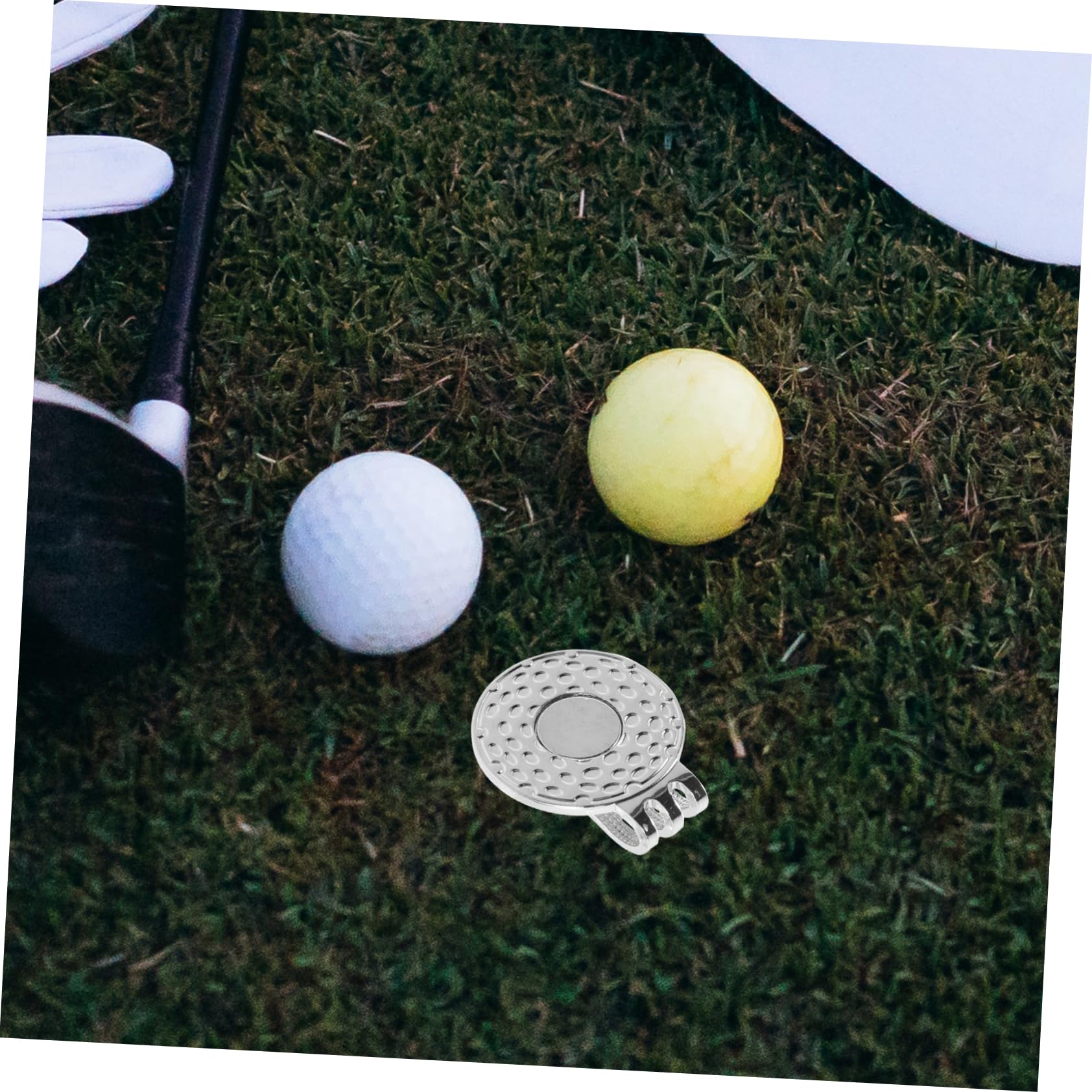 TOYANDONA Marca De Pelota De Golf Clip De Tapa De Marcador De Golf Clips De Sombrero De Golf Conveniente Marcador De Sombrero Clip De Sombrero De Golf A Medida Planchar