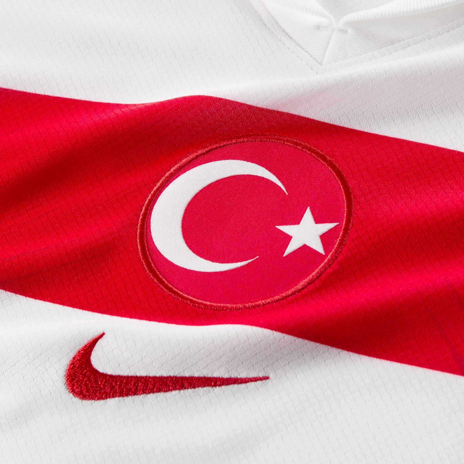NIKE Primera Equipación Stadium Turquía 2024/25 Camiseta de Fútbol Replica Dri-fit - Niño/A Shirt Unisex niños (Pack de 1)