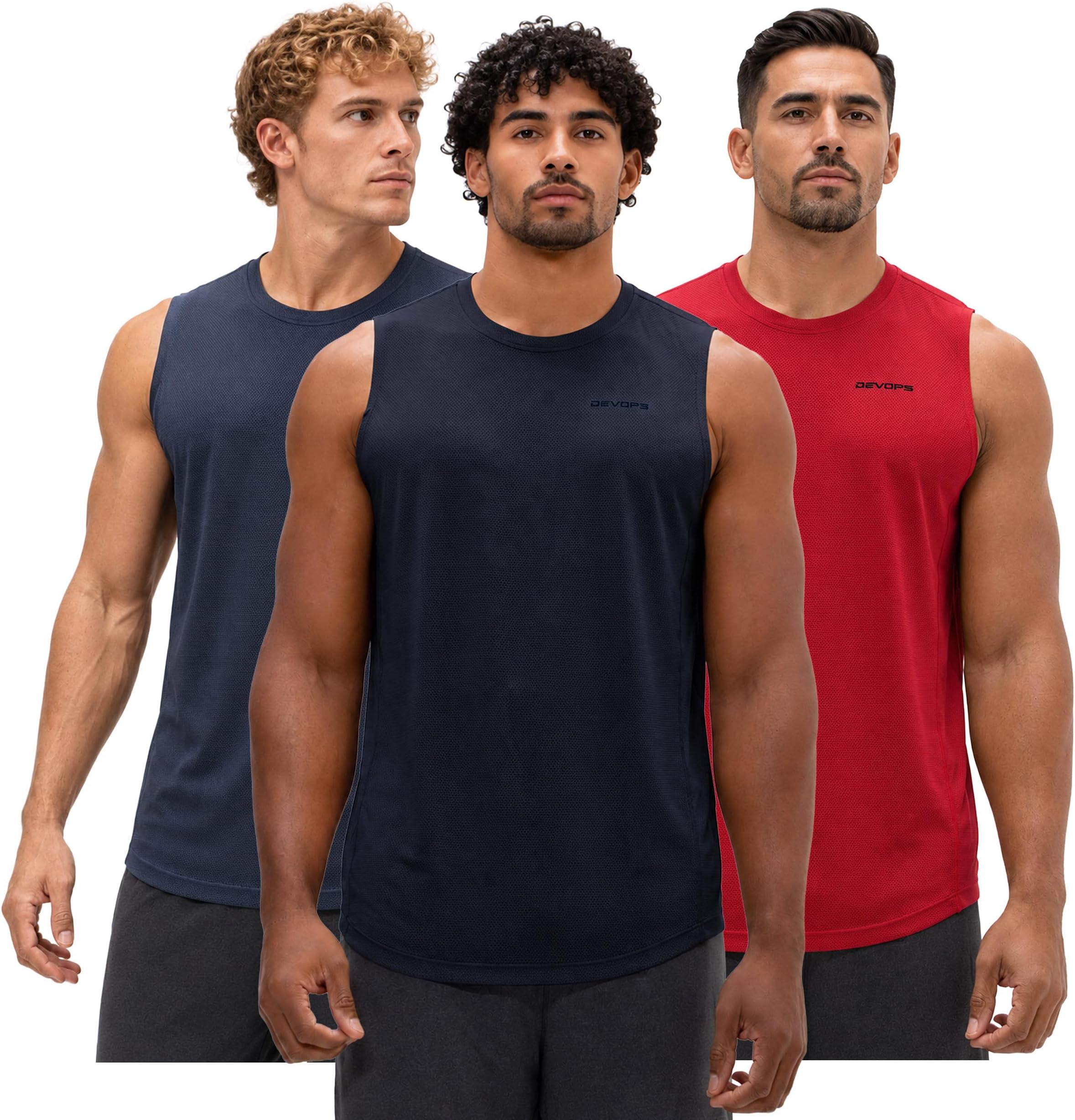mens Y Fit Tank Top Workout (pack of 3)