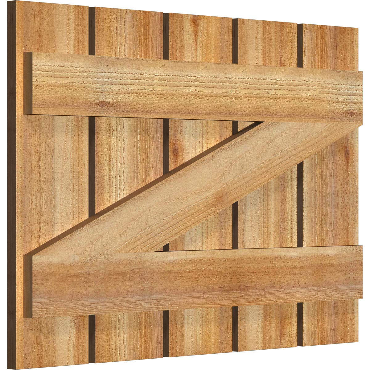 Amazon.com: Ekena Millwork RBS06Z29X020RWR TimberCraft Five 5 3/8