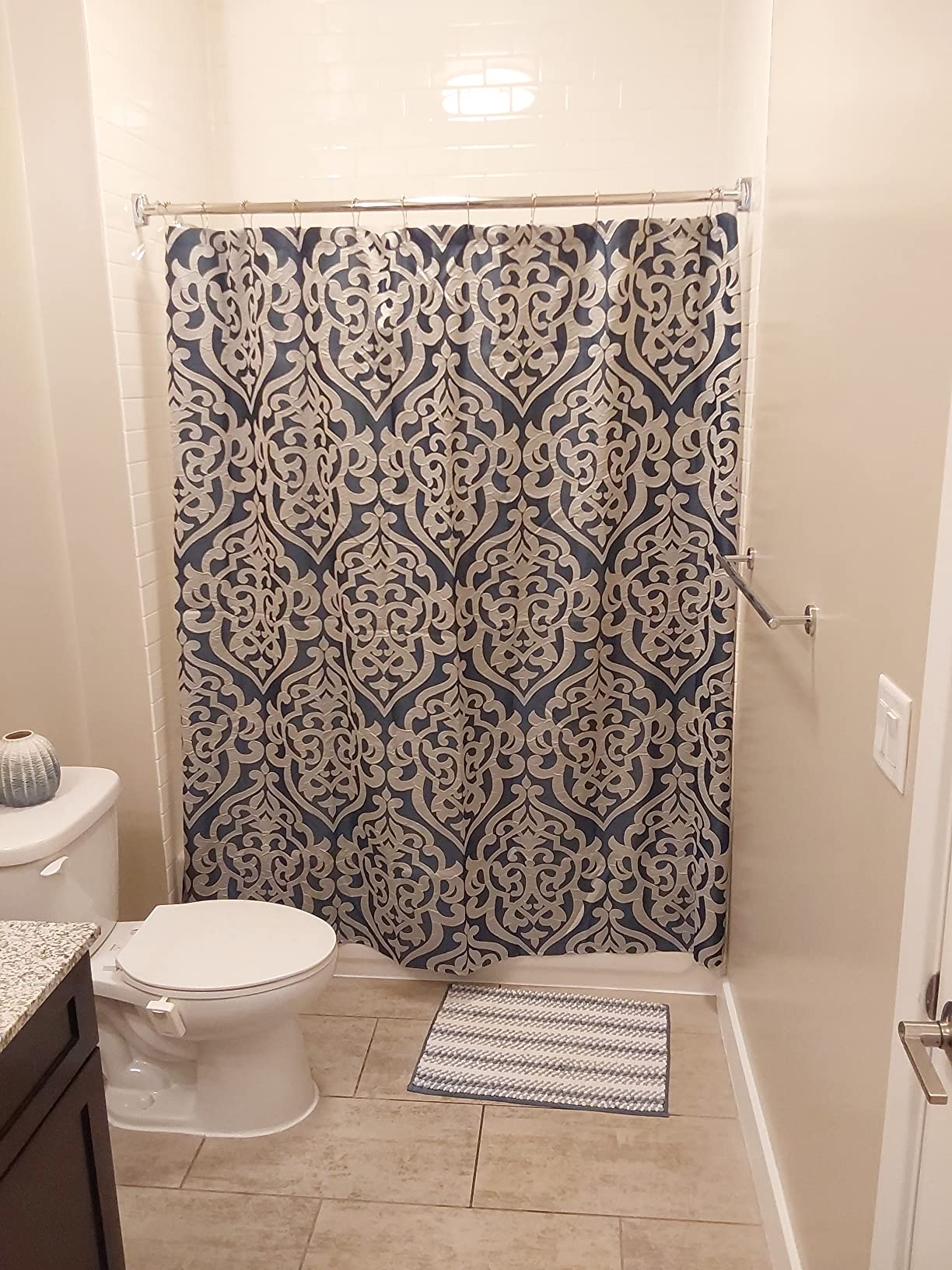 10/mo Finance Madison Park Odette Fabric Shower Curtain Luxe