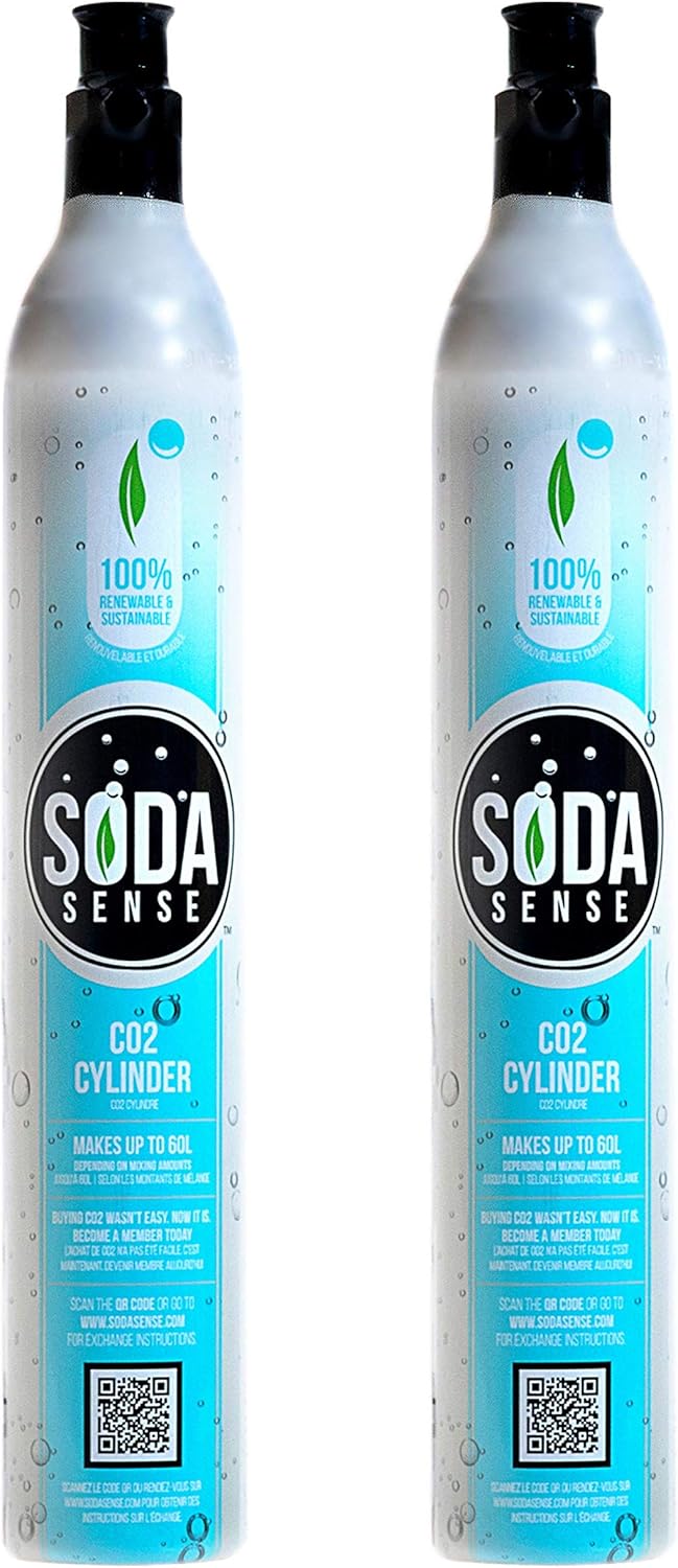 Soda Sense CO2 carbonatador para 15.85 galones (60L