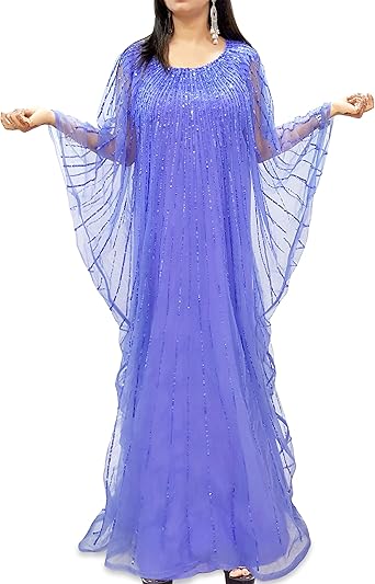 sequin caftan dress