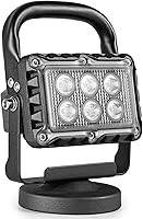SMA 18W LED Work Light 2400 Lumens: Magnetic Base, IP65 Waterproof, 270° Adjustable for Garage, Workshop, Car Repair