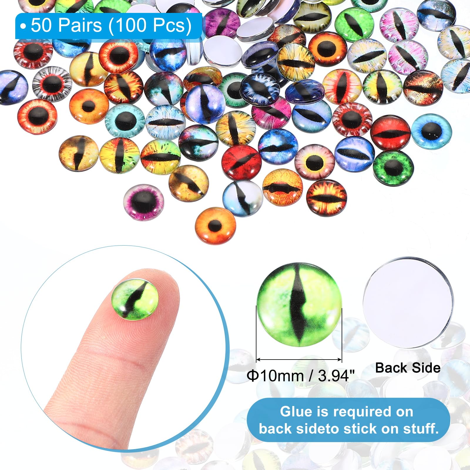 PATIKIL 10mm Dragon Eyes - Image 2