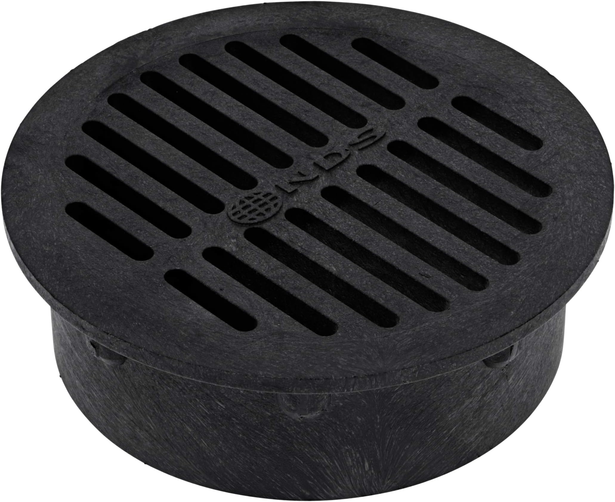 NDS 40 Patented Universal Locking Outlet Fits Spee-D Catch Basin 6 in. Drain Pipes & Fittings, 6 inches, Black