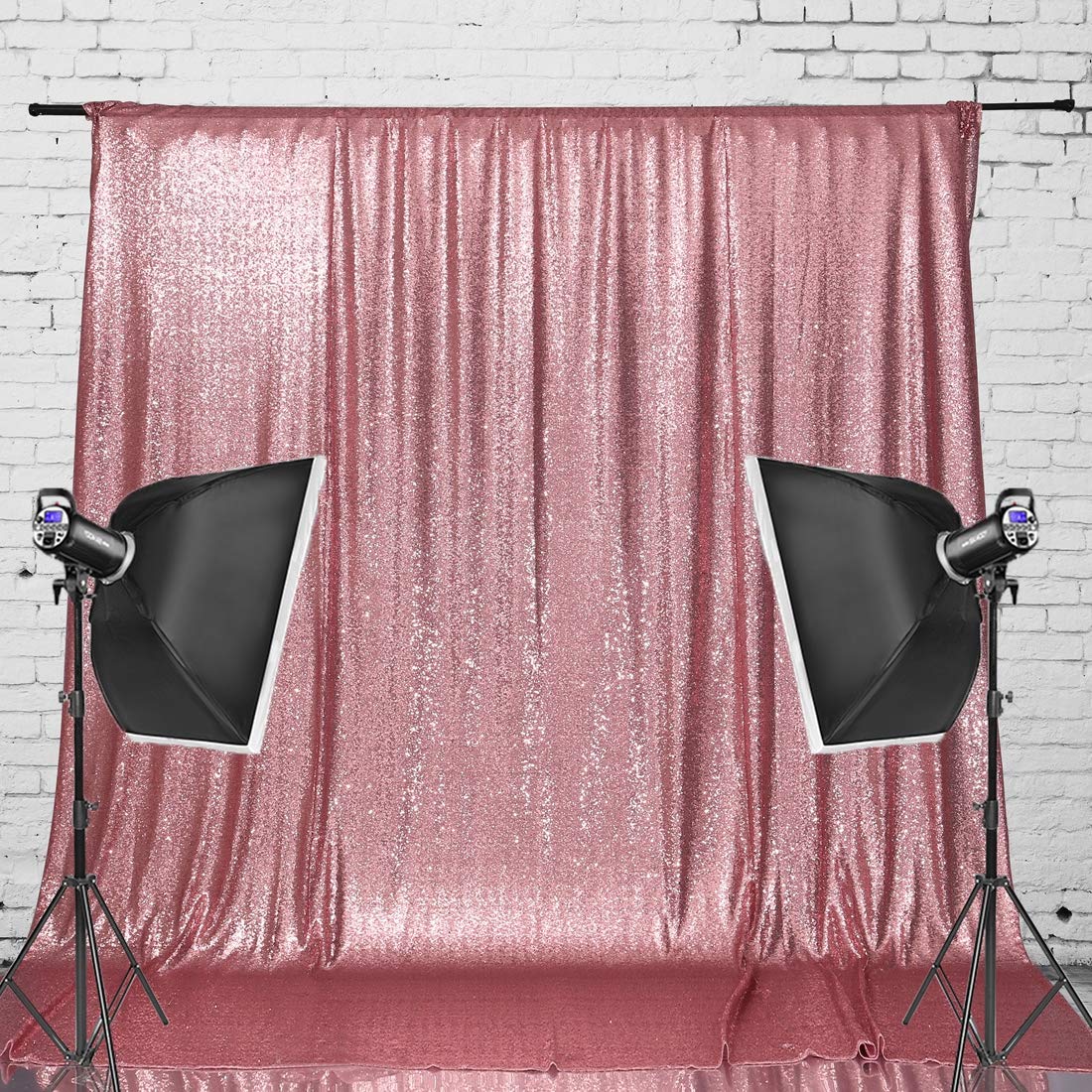 Sequin Backdrop 183x243cm Iridescent Shinny Sequin Photography Backdrop Party Prom Wedding Youtobe Banquet Photo Background (6x8 feet) — view 139