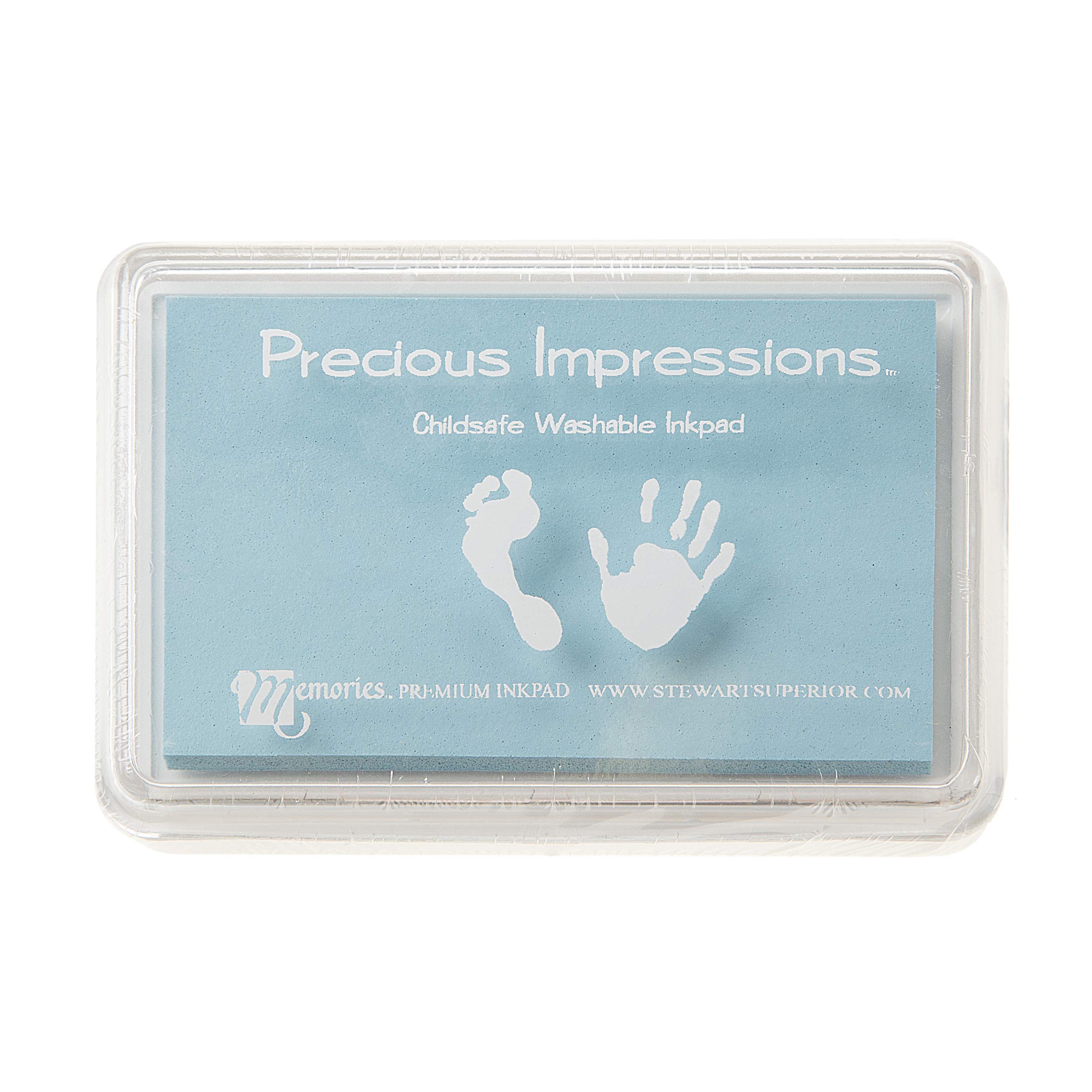 Precious Impressions Inkpad Baby Blue Child safe Washable