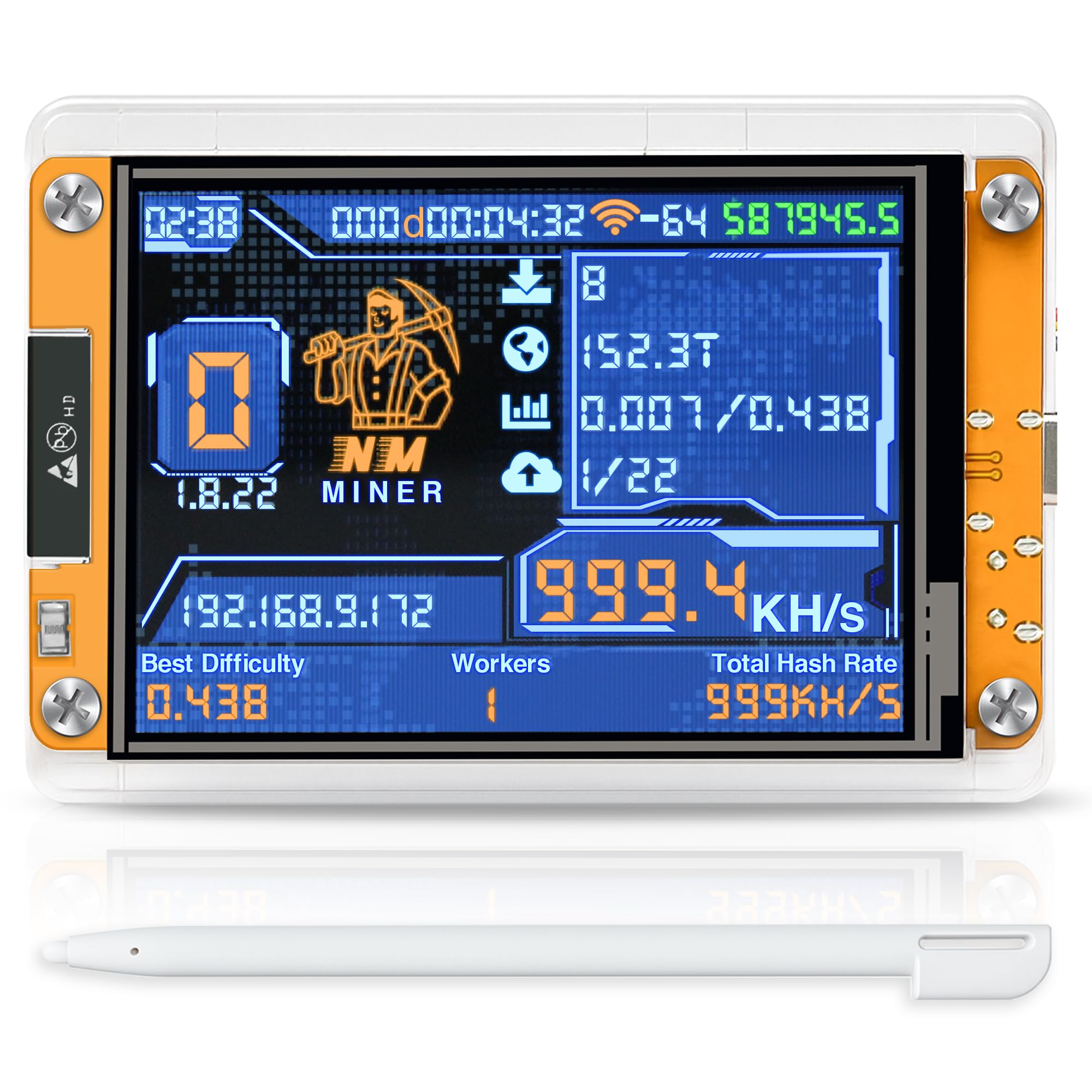 Amazon.com: Bitcoin Miner BTC V2 NMMiner – Crypto Miner for ESP32