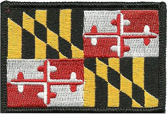 Maryland Tactical Flag Patch
