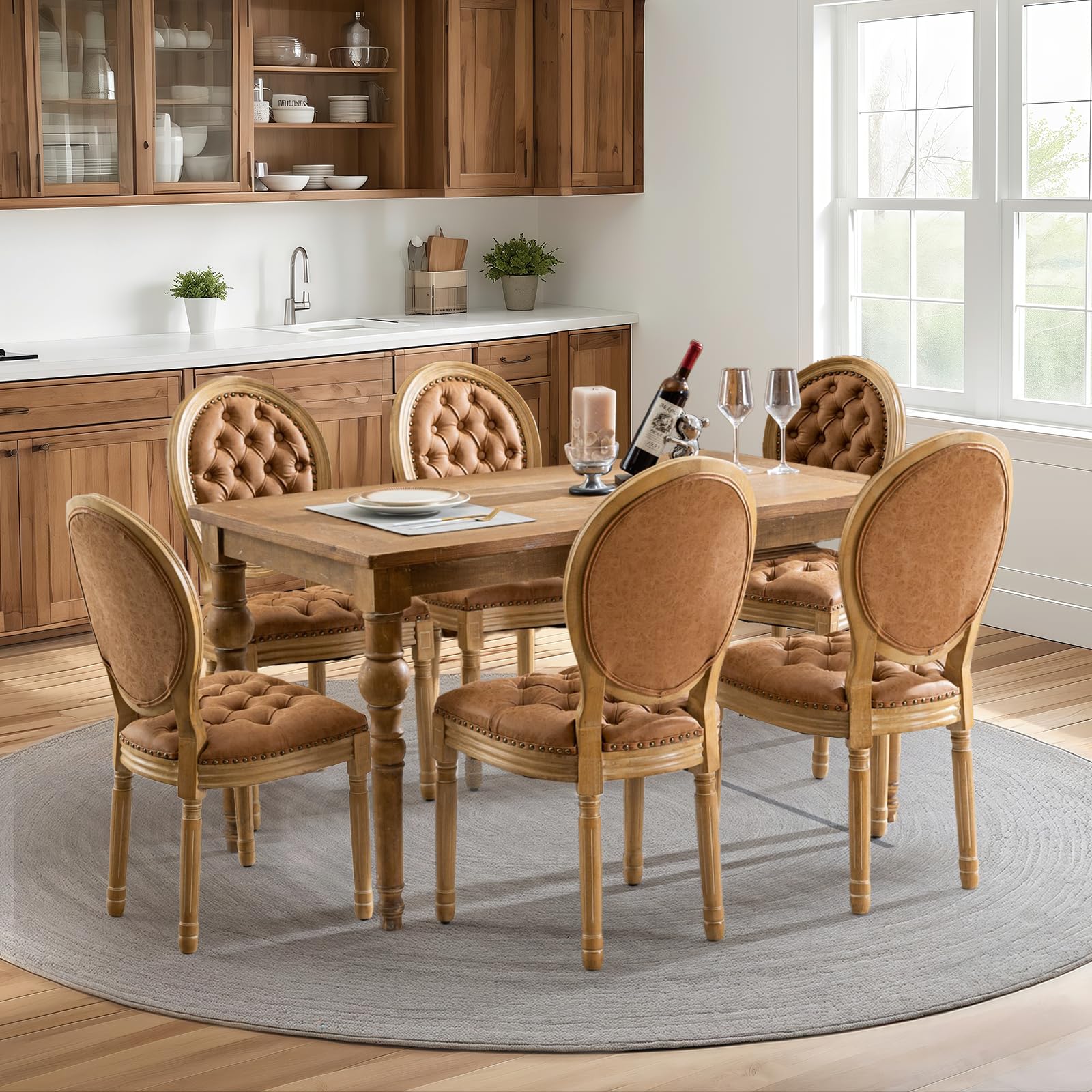 VICBARLEY French Country Chairs