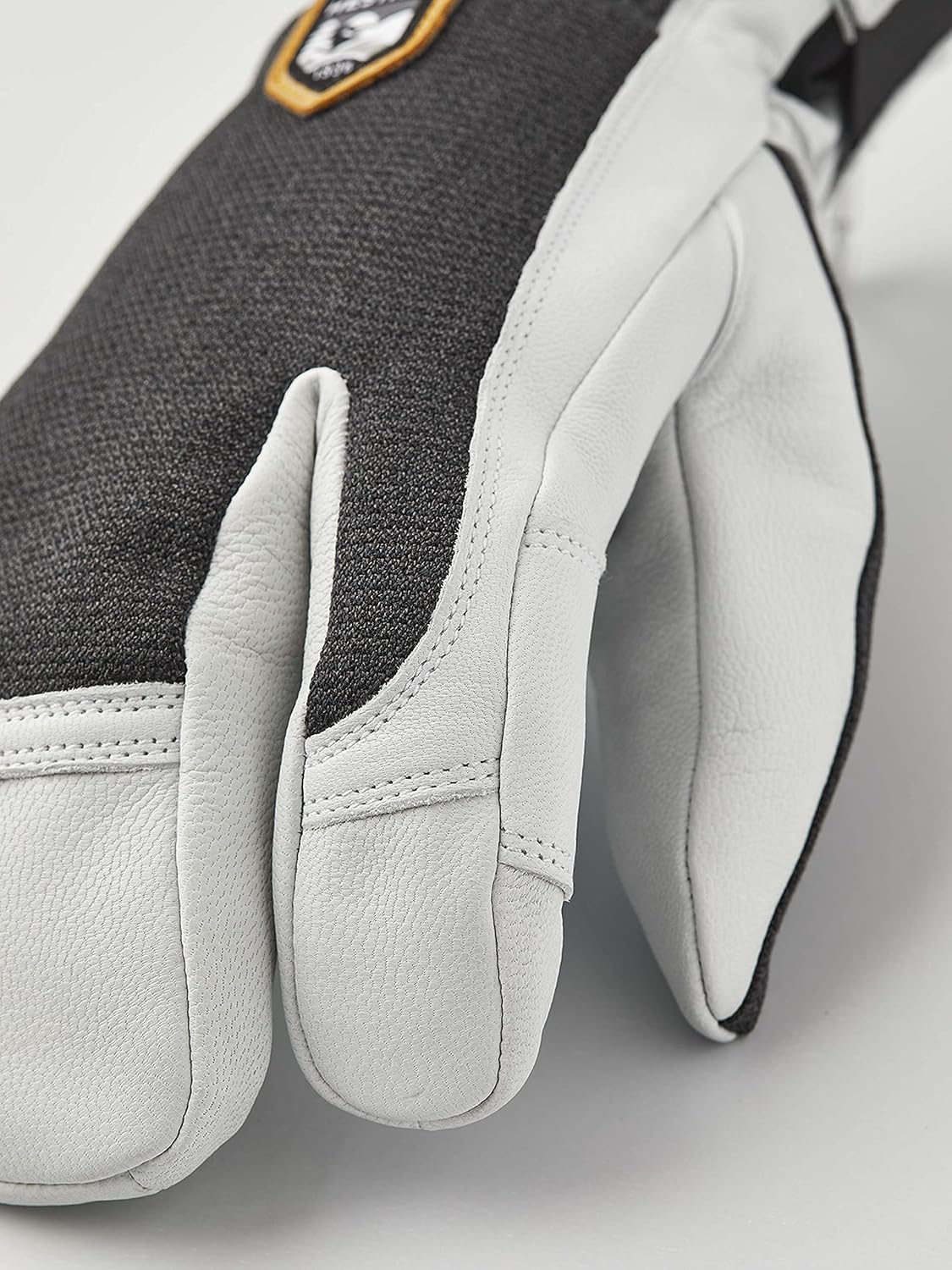 Hestra Army Leather Patrol 3-Finger Glove - Warm, Versatile 3-Finger Glove for Winter, Skiing, and Snowboarding